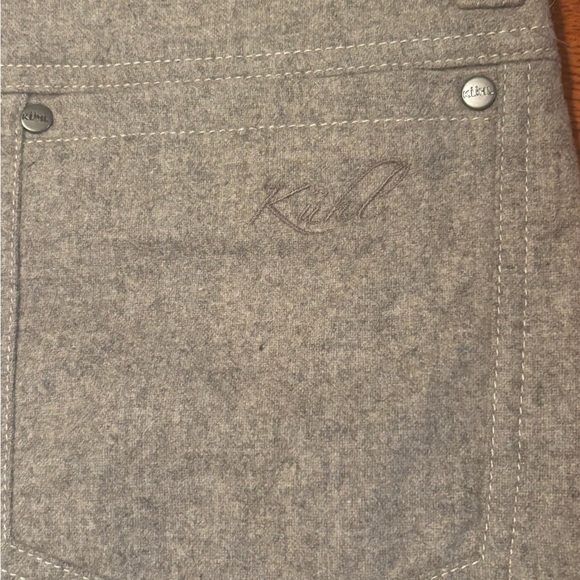Kuhl Treeline Fuze Pants Wool Cashmere Blend, size 4Short, 28” inseam - Picture 5 of 5